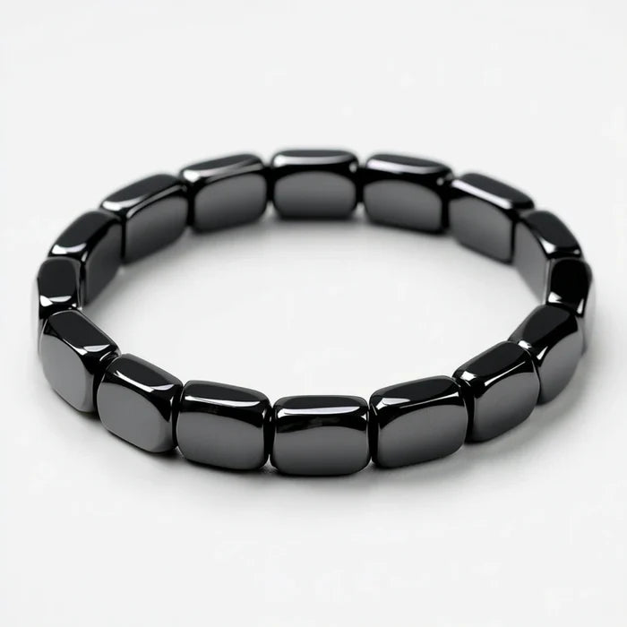 HEMYRO™ — L’ORIGINEL  Bracelet en Hématite