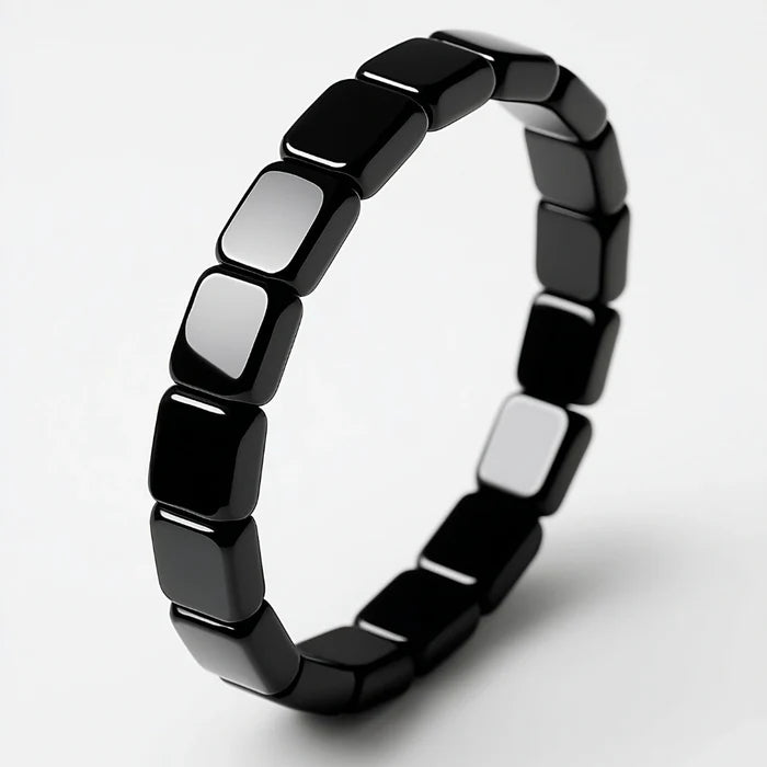 HEMYRO™ — L’ORIGINEL  Bracelet en Hématite